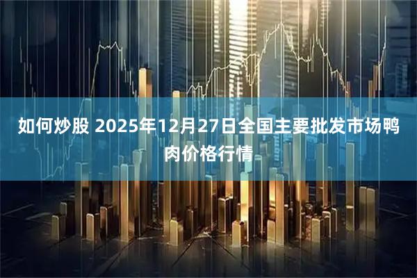 如何炒股 2025年12月27日全国主要批发市场鸭肉价格行情